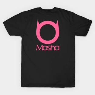 Mosha Logo Pink T-Shirt